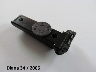 Metalen Mikro vizier Diana 34 / 2006