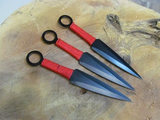 Set Kunai Throwers Bulls 3/st