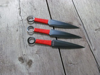 Set Kunai throwers 17 cm / 3 st