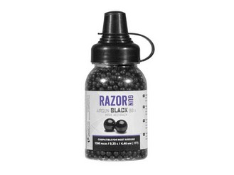 RAZOR GUN / BLACK BB's -1500/st