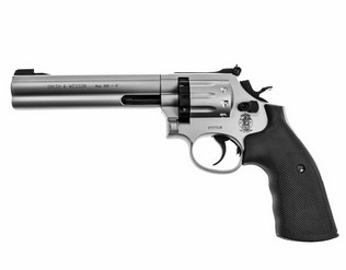 S&W 586-6" Nickel / Diabolo