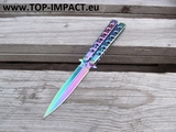 Vlindermes Rainbow Dagger XL / 23 cm